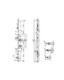 Secury Paniekslot ADR 1916 E 35/92/F24x3/1750/730/760