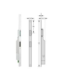 Deuropener 'Mediator' voor éénpuntslot - 65 12V DC