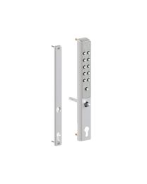 Vita codeslot voor insteekslot zonder cilinder - 120 mm - Enkel (Zilver)