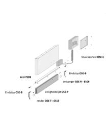 IR zender met 6,5 m kabel