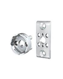 Montageset - plaatje en inbouwpotje 16 mm