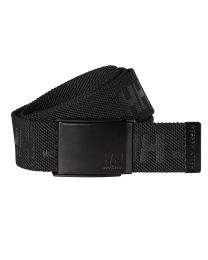 Riem met Helly Hansen logo - 1300 x 38 mm (Zwart)