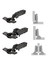 Scharnier 'Sensys 8646i' - TH52, openingshoek 110° (Obsidiaan zwart)