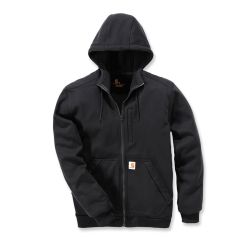 Sweatshirt hoodie full-zip 101759 (zwart)