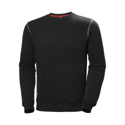 Sweatshirt 79026 'Oxford' (Zwart)