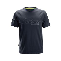 T-shirt 2580 met Snickers Workwear logo