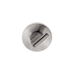 WC garnituur - Ø53 x 6 mm met knop 37 mm (Inox AISI 304)