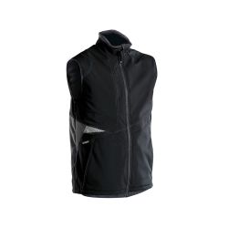 Bodywarmer 'Softshell Fusion' PES 21 (Zwart / Grijs)