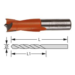 Drevelboor HW S10 Links