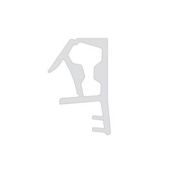 Invisidoor 2.0 dichting Out - 50 mm (Wit)