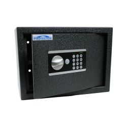 Brand en/of inbraakwerende safe 'Domestic Safe DS 2535 E' met noodsleutelslot - 250 x 350 x 250 mm (Zwart)