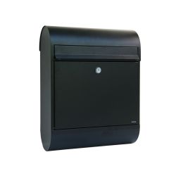 Brievenbus 'Ruby № 864' (RAL 9005 Gitzwart)