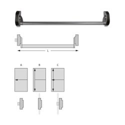 Paniekopener serie 6800 Premium