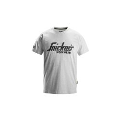 T-shirt logo '2590' (Grijs melange)