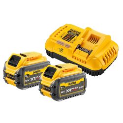 Batterij pack + snellader DCB118X2 - 54V | 2 x 9,0Ah