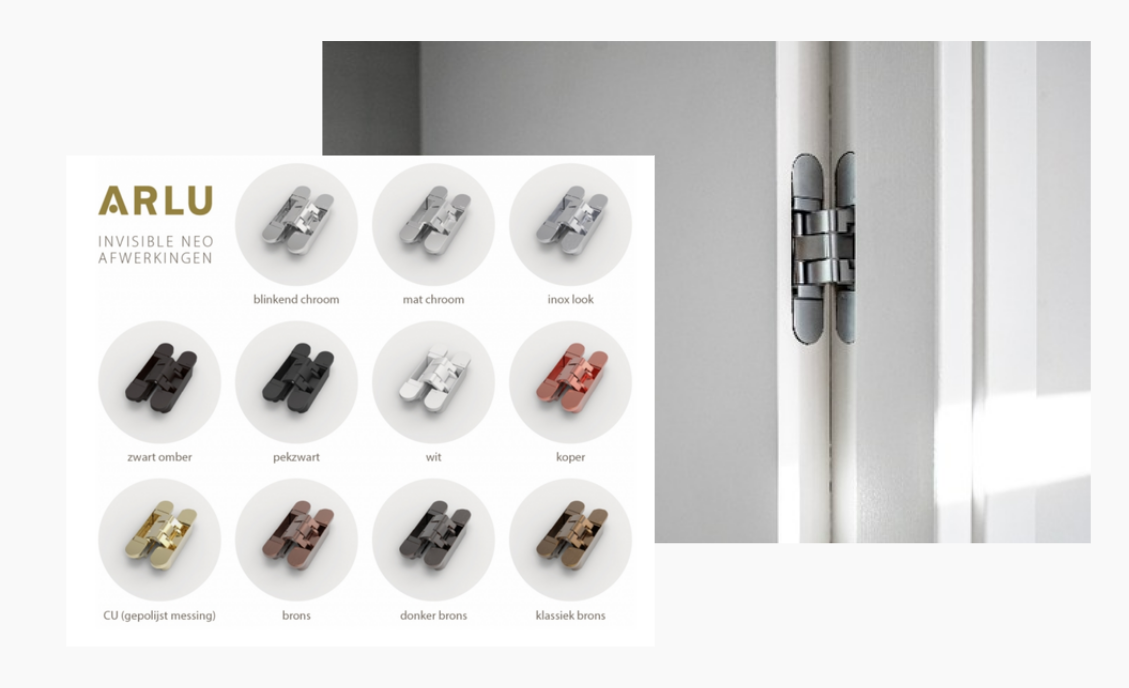 Argenta Invisible Neo scharnier